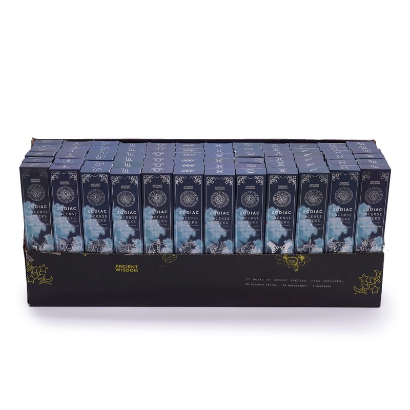 Kit de démarrage d'encens Zodiac Crystal Scents
