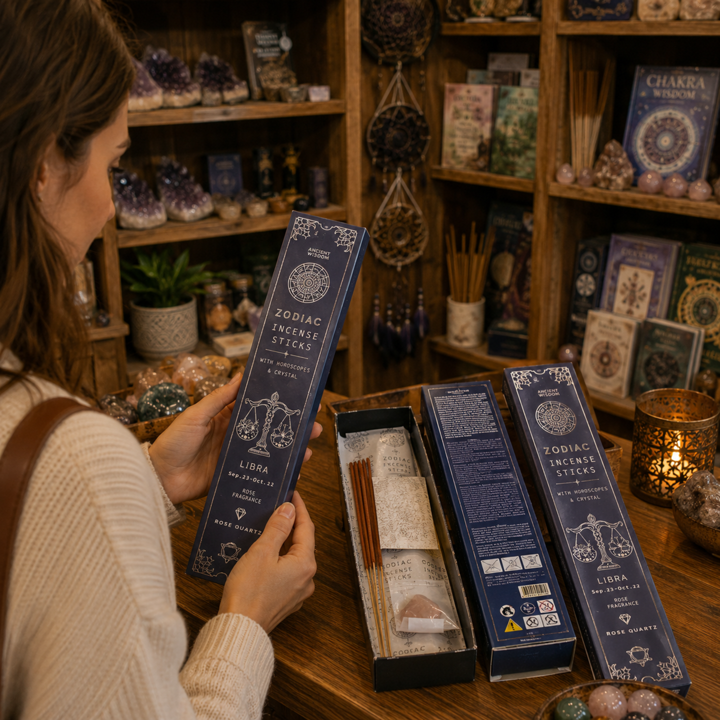 Pack de démarrage Encens Cristal du Zodiaque