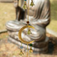 Carillons indiens - Moon Drop - 10 cloches - 6,5 x 63 cm