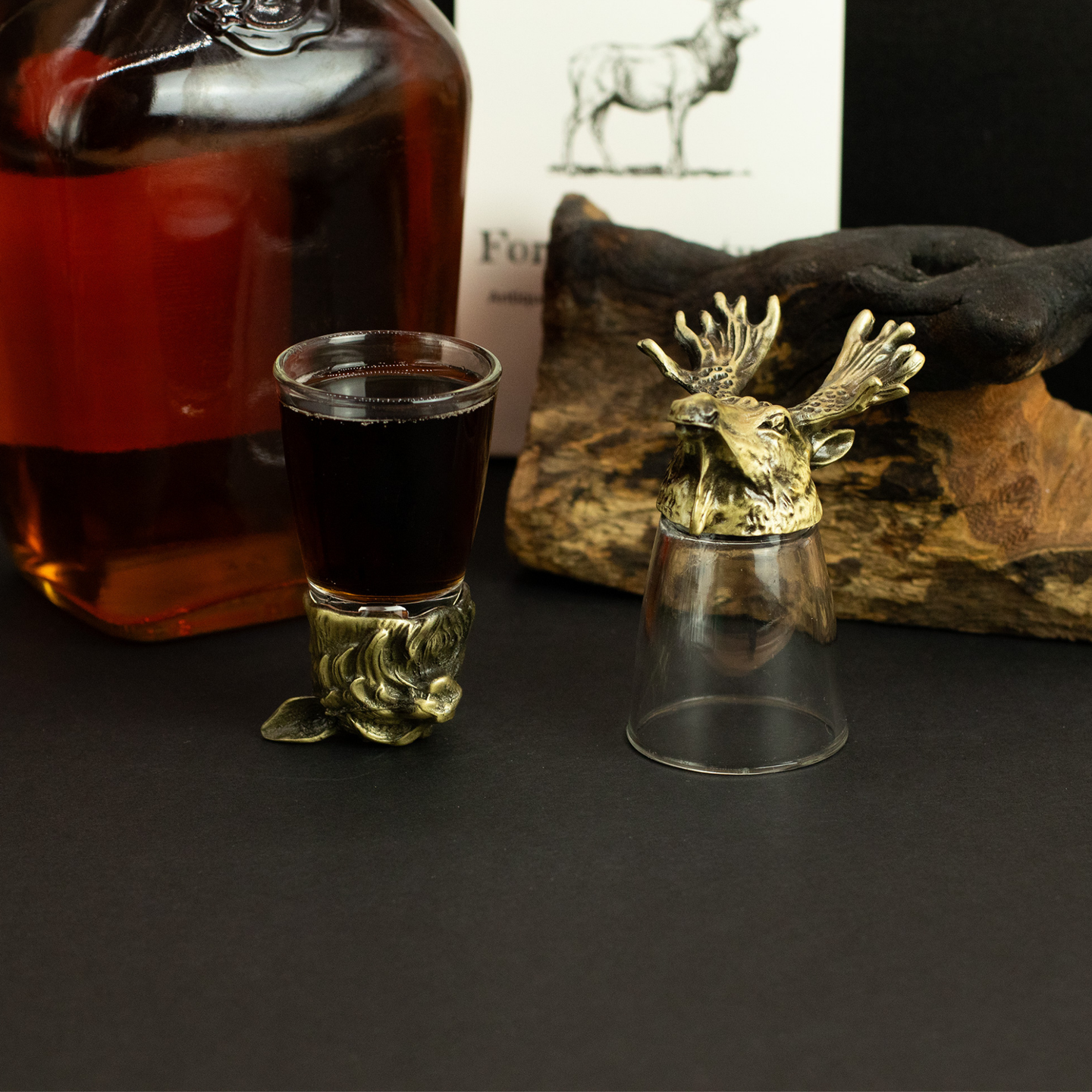 Verres à Shot Animaux et Créatures en Laiton