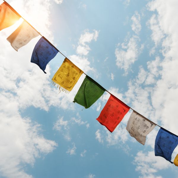 Drapeaux tibétains