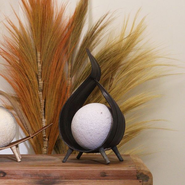 Lampes en feuille de noix de coco naturelle