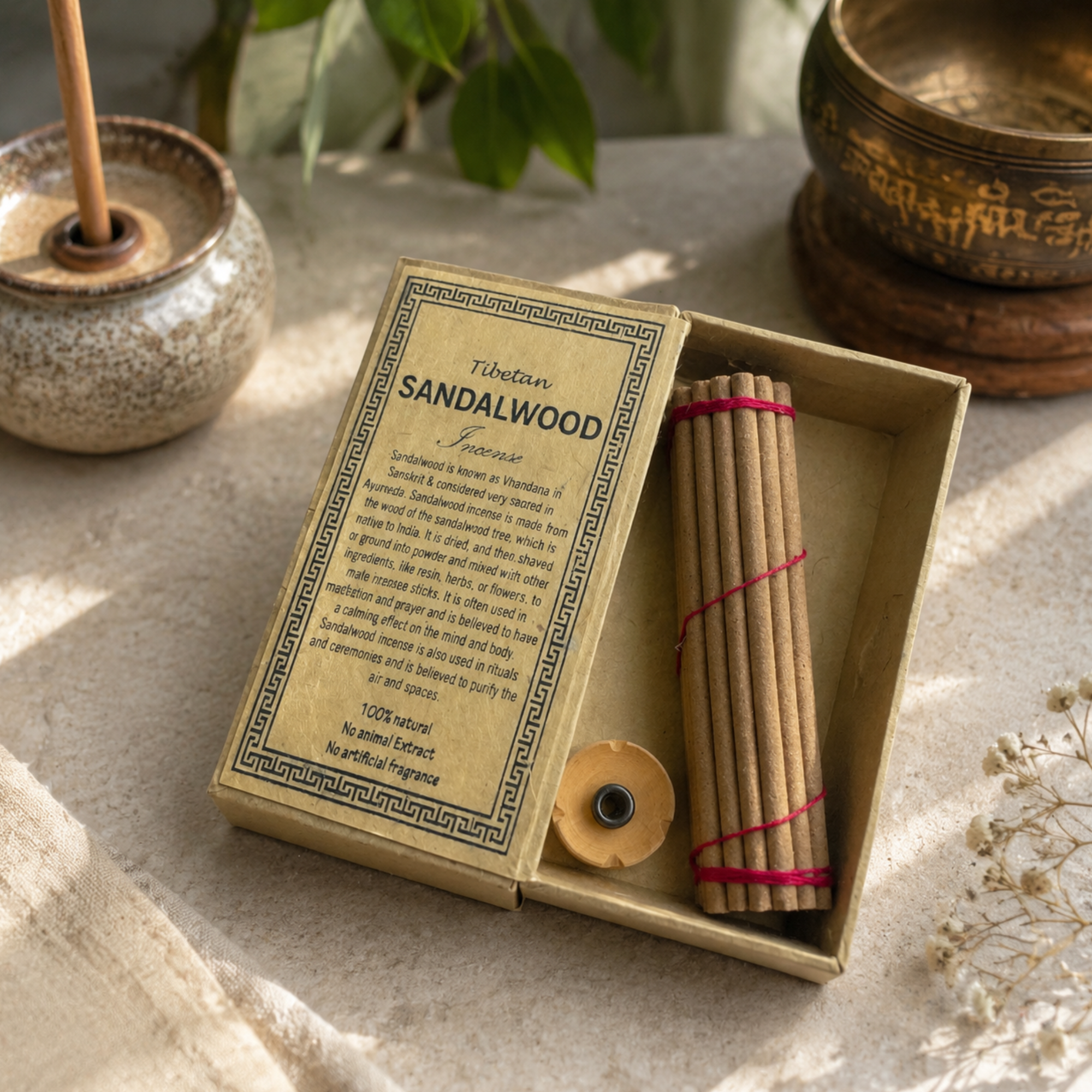 Himalaya Coffret Cadeau d'Encens Sughandit Dhoop de l'