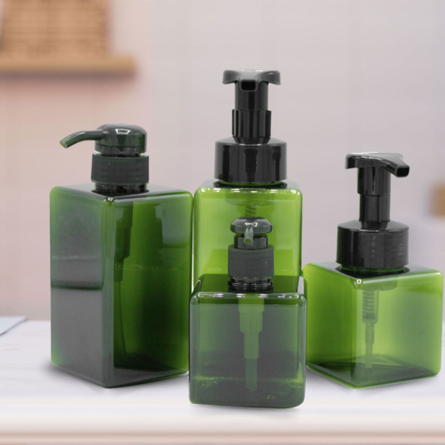 Flacon Distributeur de Savon Réutilisable