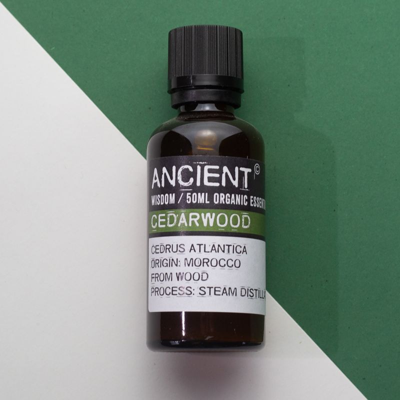Huile essentielle biologique de cèdre de l'Atlas 50 ml