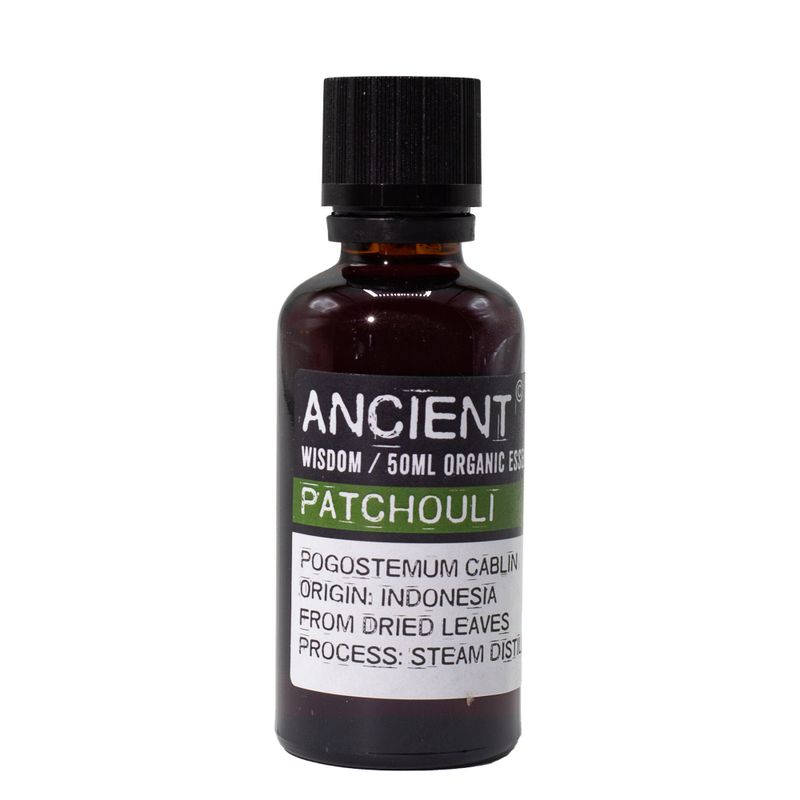 Huile essentielle biologique de patchouli 50 ml