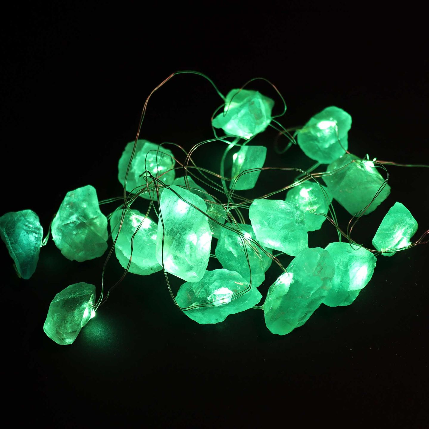 Guirlandes Lumineuses en Pierres Naturelles
