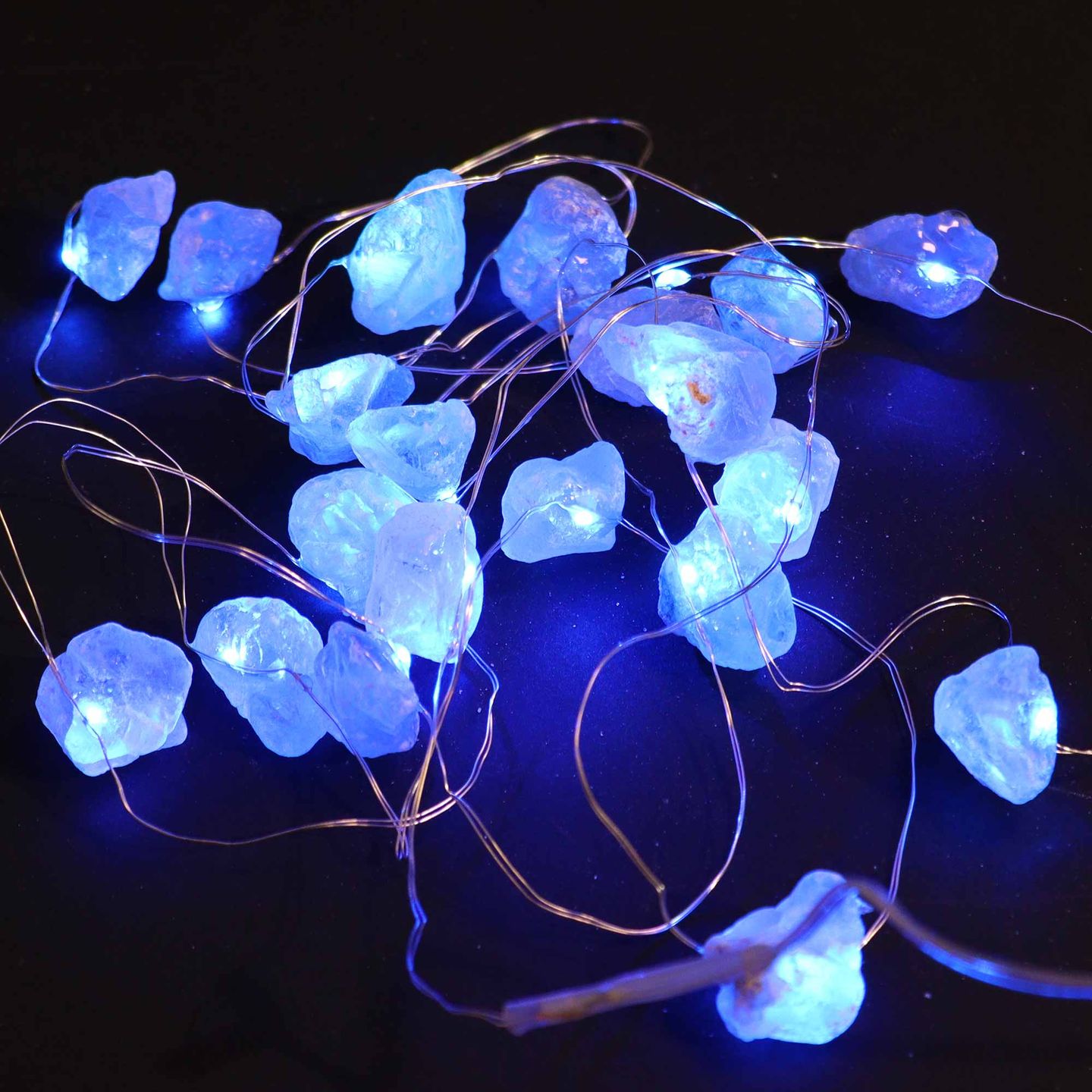 Guirlandes Lumineuses en Pierres Naturelles