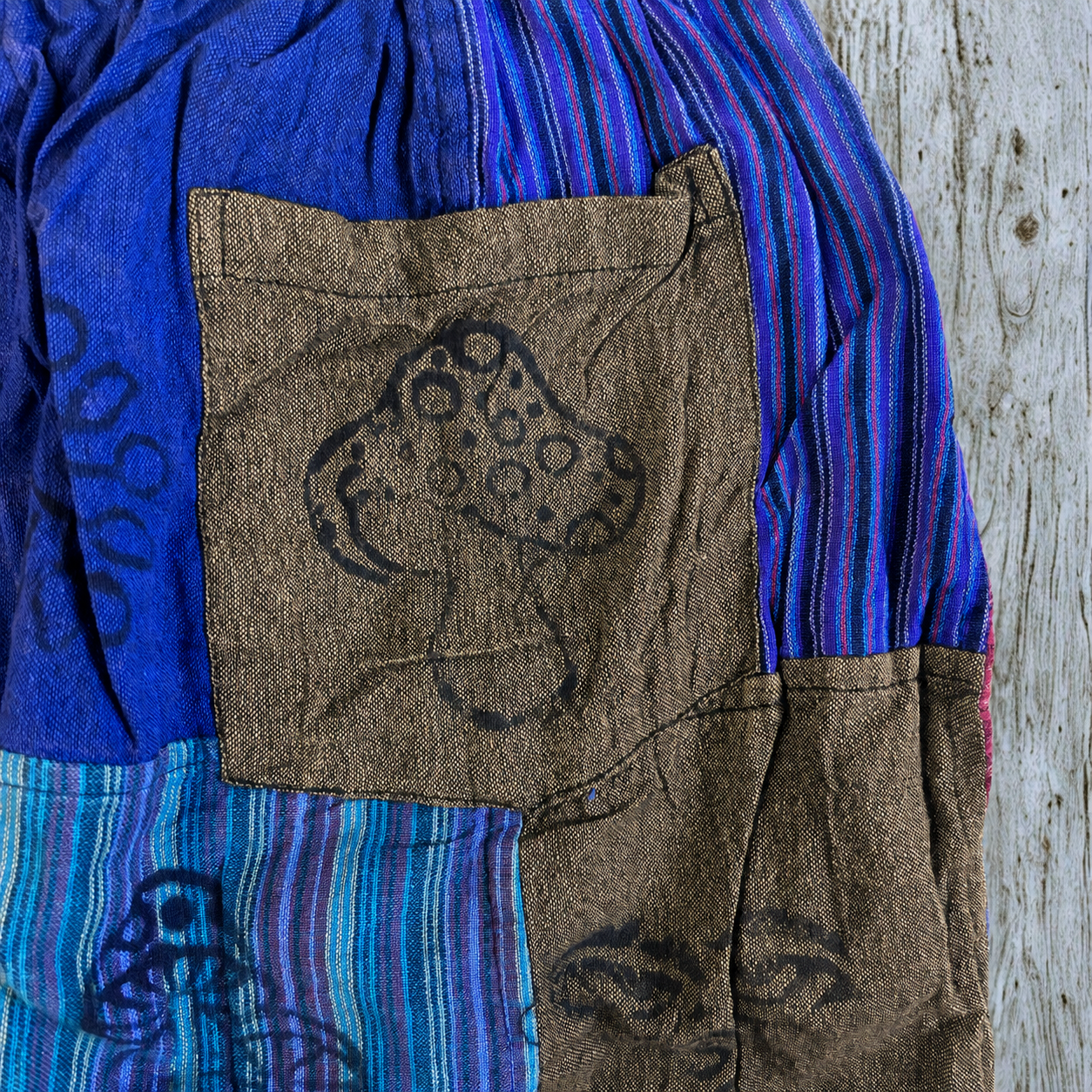 Pantalons Festival Champignons & Bandeaux Nomad Sari