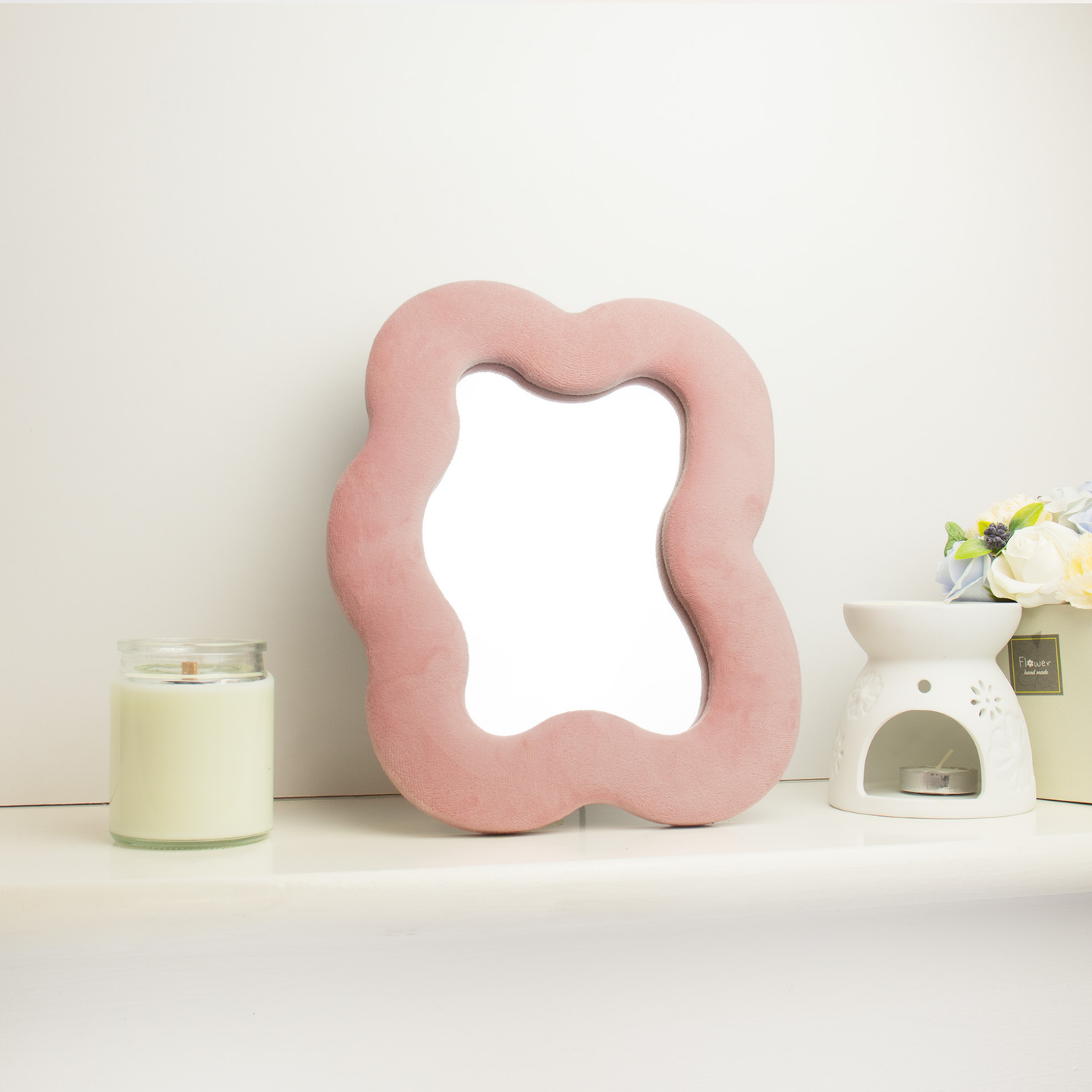 Miroirs doux et ondulés