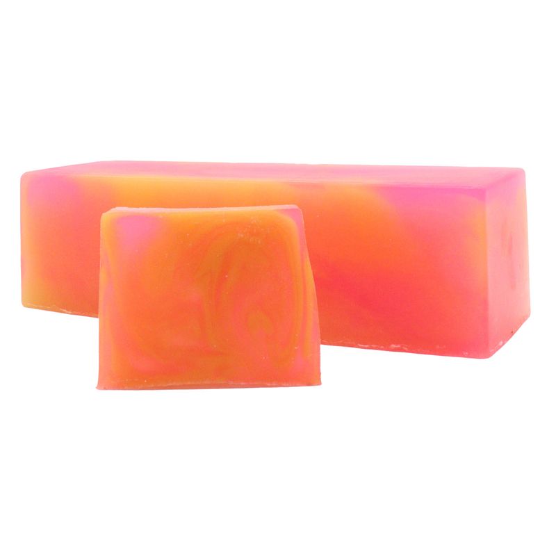 Savon Charlotte Rose tranché (13 pièces) - Étiquette blanche