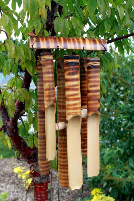 Carillon à Vent en Bambou