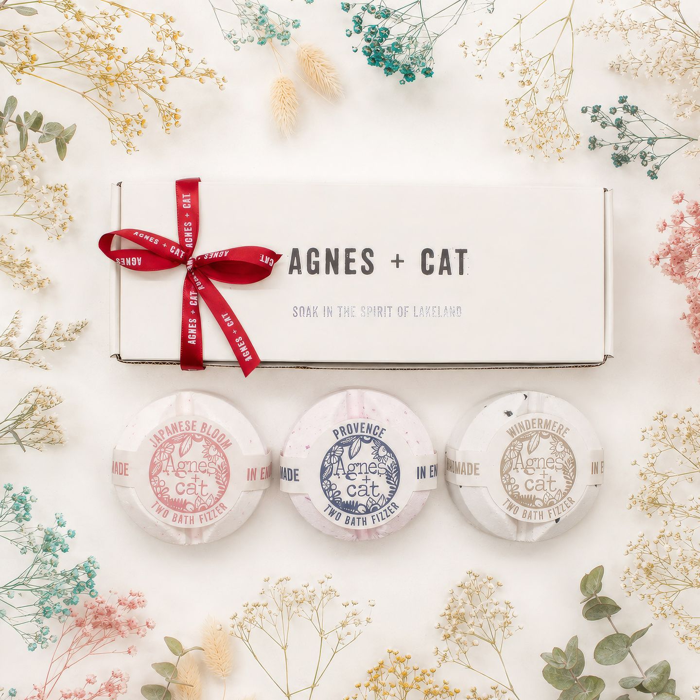 Coffrets Bombes de Bain Effervescentes – Agnes + Cat