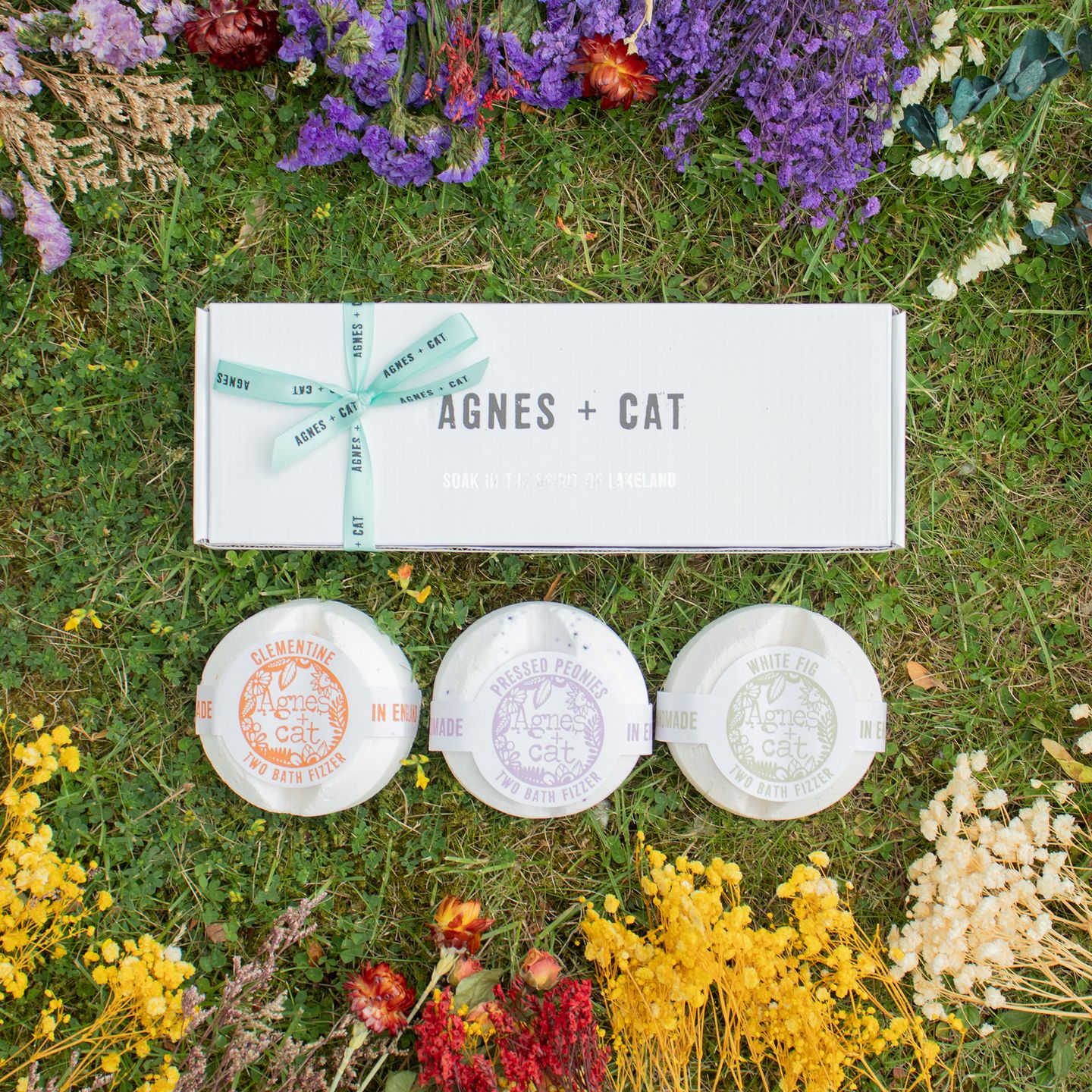 Coffrets Bombes de Bain Effervescentes – Agnes + Cat