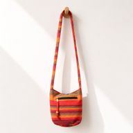 Sac à bandoulière Népal - Orange du lever du soleil