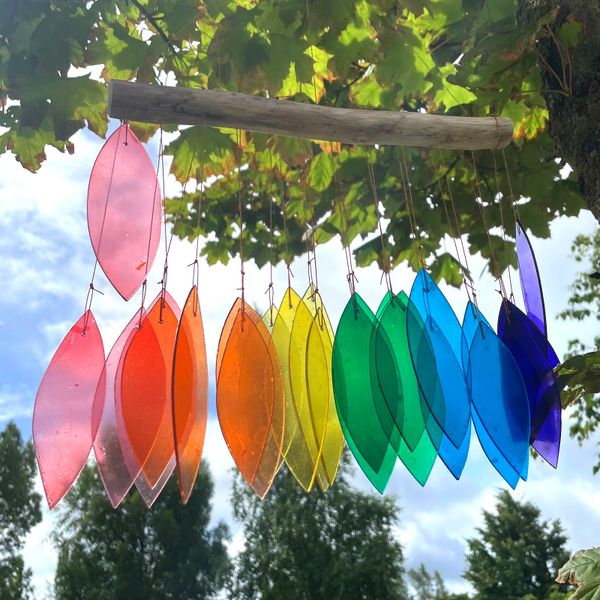 Carillons à Vent en Verre Recyclé
