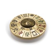 Fortune du Feng Shui - de l'argent qui arrive grâce aux tuiles de mahjong