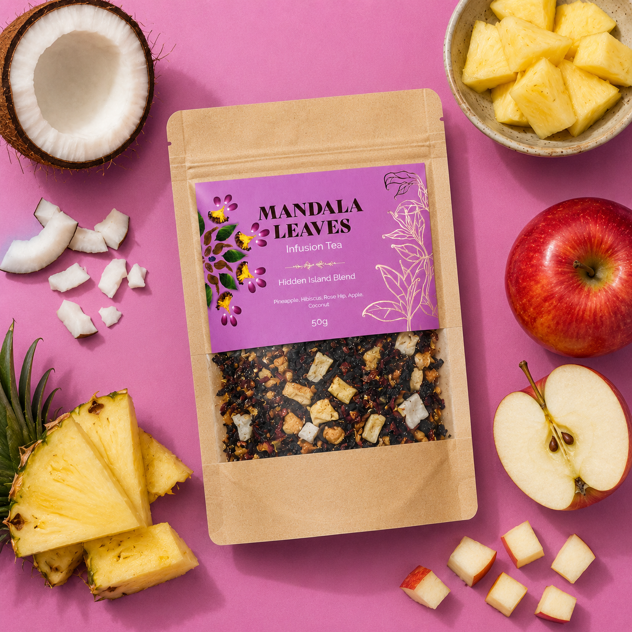 Thé, infusion & Rooibos Mandala Leaves - 50g