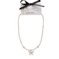 Ensemble de colliers en pierres précieuses Esprit de Nymphe - Amour et Flamme