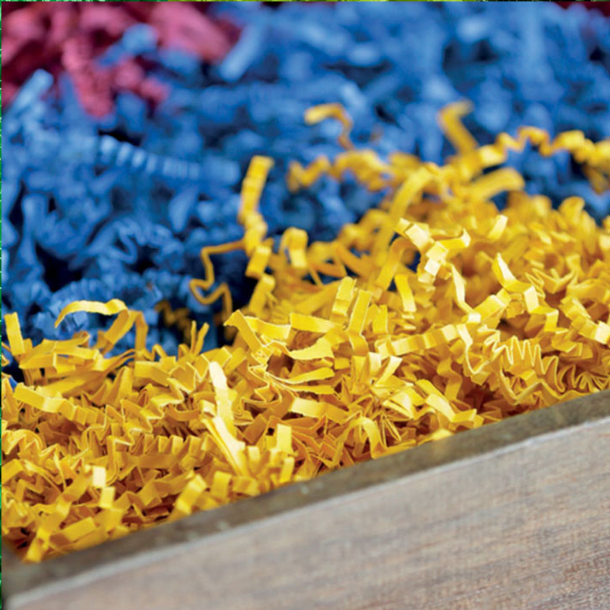 Frissure de papier colorées au Kilos