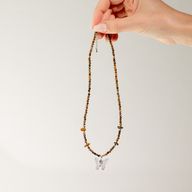 Ensemble de colliers en pierres précieuses Esprit de Nymphe - Crépuscule sur la mer