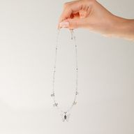 Ensemble de colliers en pierres précieuses Esprit de Nymphe - Aurores boréales