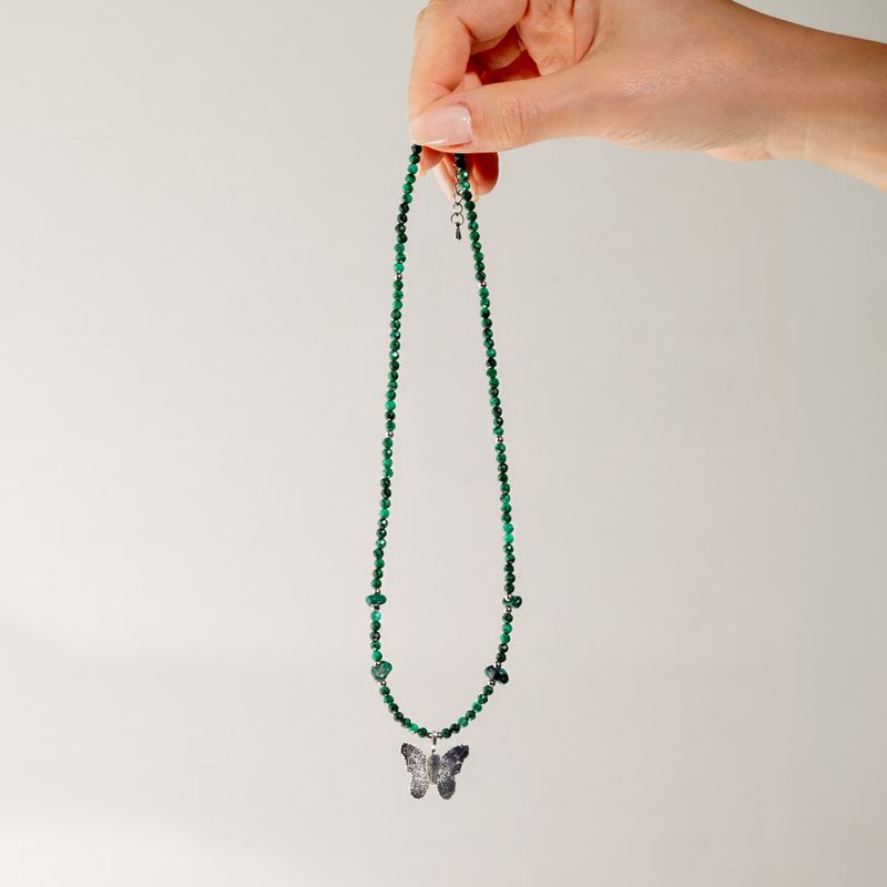Ensemble de colliers en pierres précieuses Esprit de Nymphe - Esprit de la Forêt