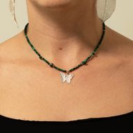 Ensemble de colliers en pierres précieuses Esprit de Nymphe - Esprit de la Forêt