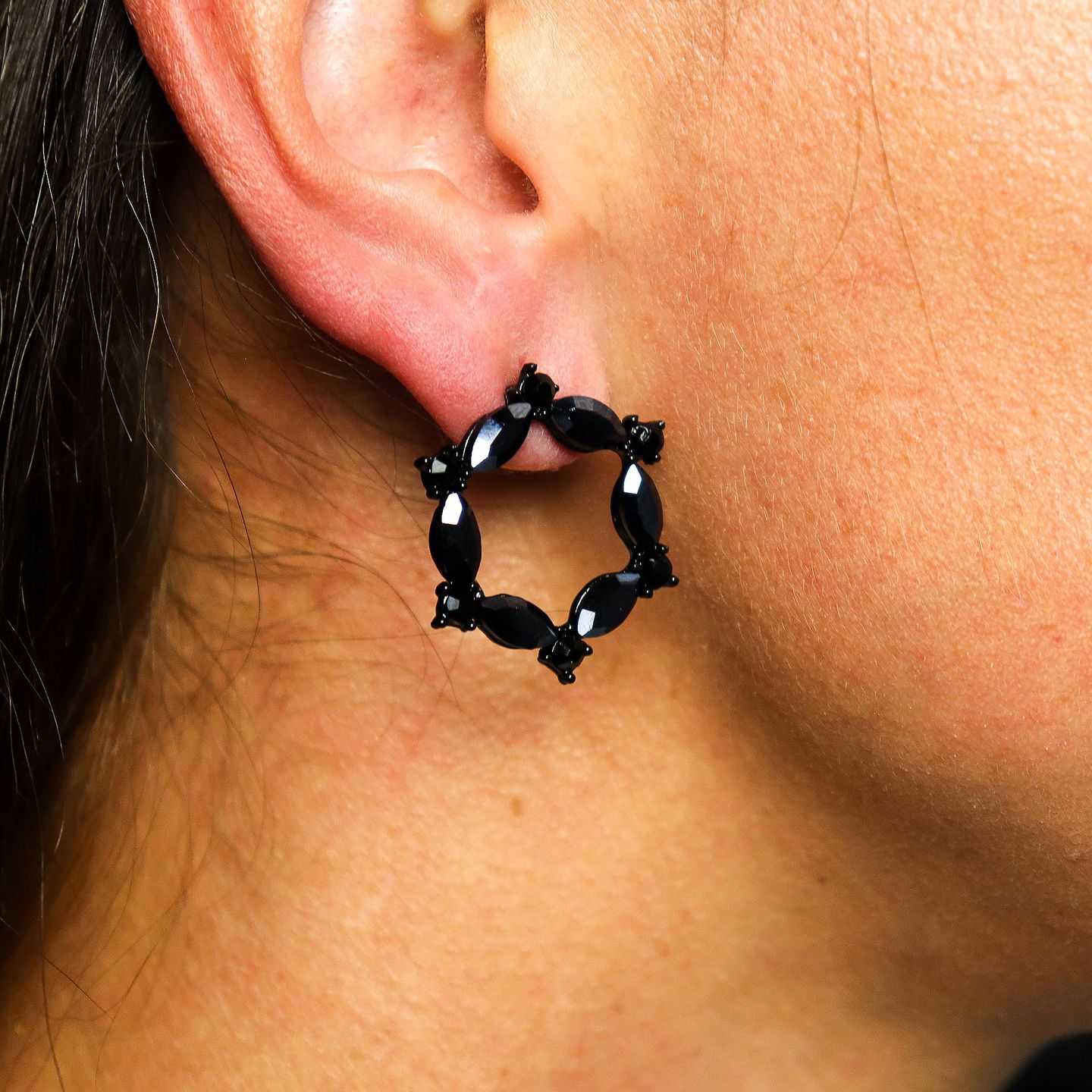 Boucles d’Oreilles en Verre – Collection Nymph Aurora