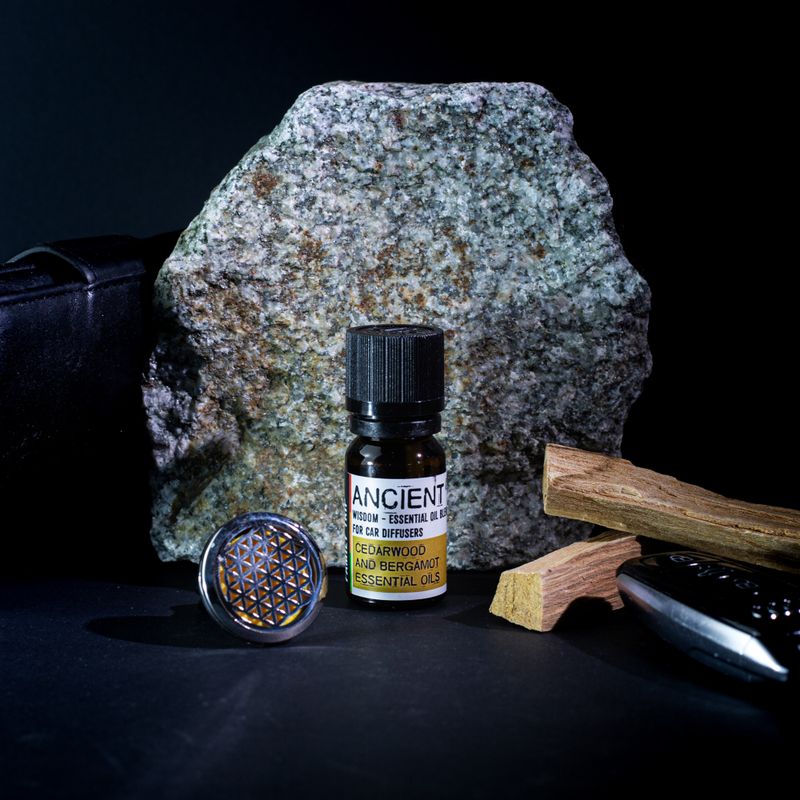 10 ml Mélange d'aromathérapie pour voiture - Concentration et Conduite