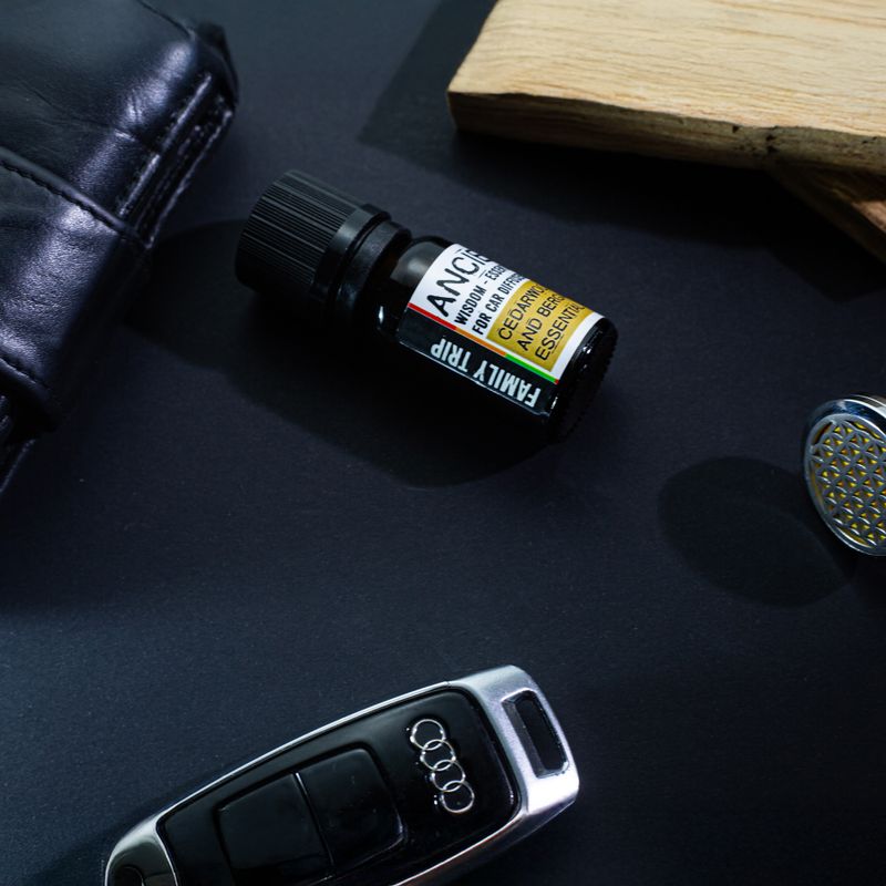 10 ml Mélange d'aromathérapie pour voiture - Voyage en famille