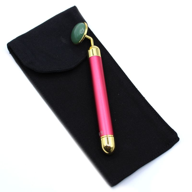 Tapis de vibration en pierres précieuses - Jade avec pochette