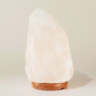 Lampe de sel Himalayan Crystal Rock - et socle env. 2-3 kg