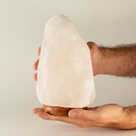 Lampe de sel Himalayan Crystal Rock - et socle env. 2-3 kg