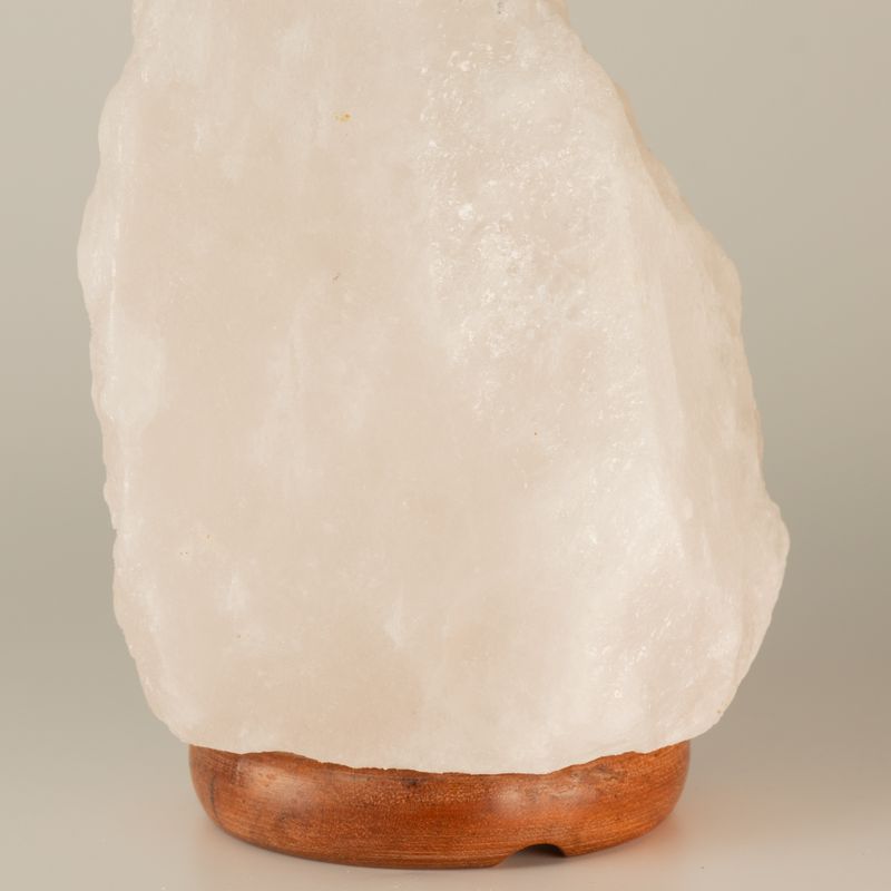 Lampe de sel Himalayan Crystal Rock - et socle env. 2-3 kg