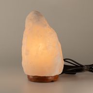 Lampe de sel Himalayan Crystal Rock - et socle env. 2-3 kg