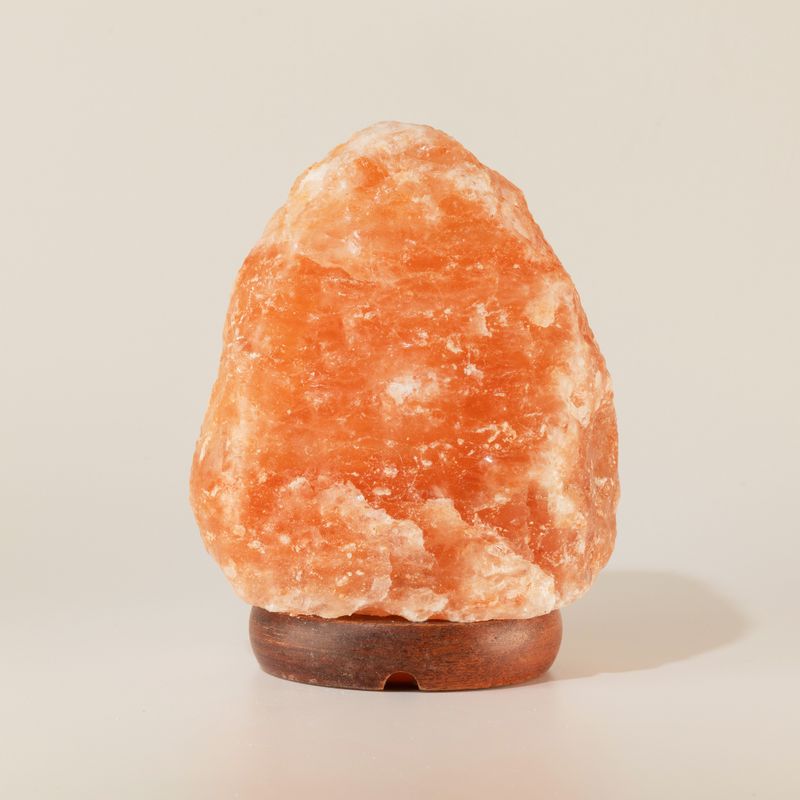Lampe de sel naturelle de haute qualité - et socle environ 2-3 kg