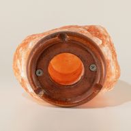 Lampe de sel naturelle de haute qualité - et socle environ 2-3 kg
