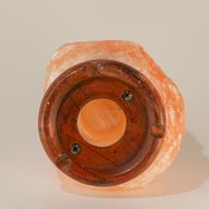 Lampe de sel naturelle de qualité - et socle env. 3-5 kg
