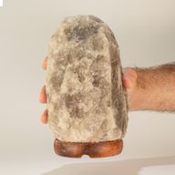 Lampe de sel gris de l'Himalaya - 1,5 - 2 kg