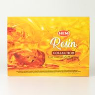 HEM Encens hexagonal - Collection de résines et attrape-cendres (lot assorti de 6)