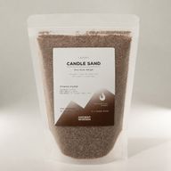 Sable parfumé pour bougies - Brun moka - Cristal carmin - 300 g