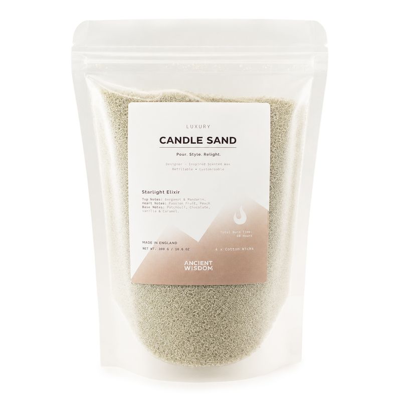 Sable parfumé pour bougie - Blanc - Élixir des Étoiles - 300 g