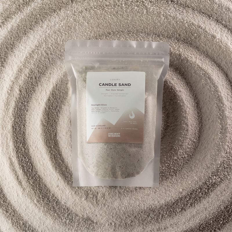 Sable parfumé pour bougie - Blanc - Élixir des Étoiles - 300 g