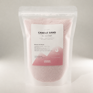 Sable parfumé pour bougie - Rose poussiéreux - Maison de Roses - 300g