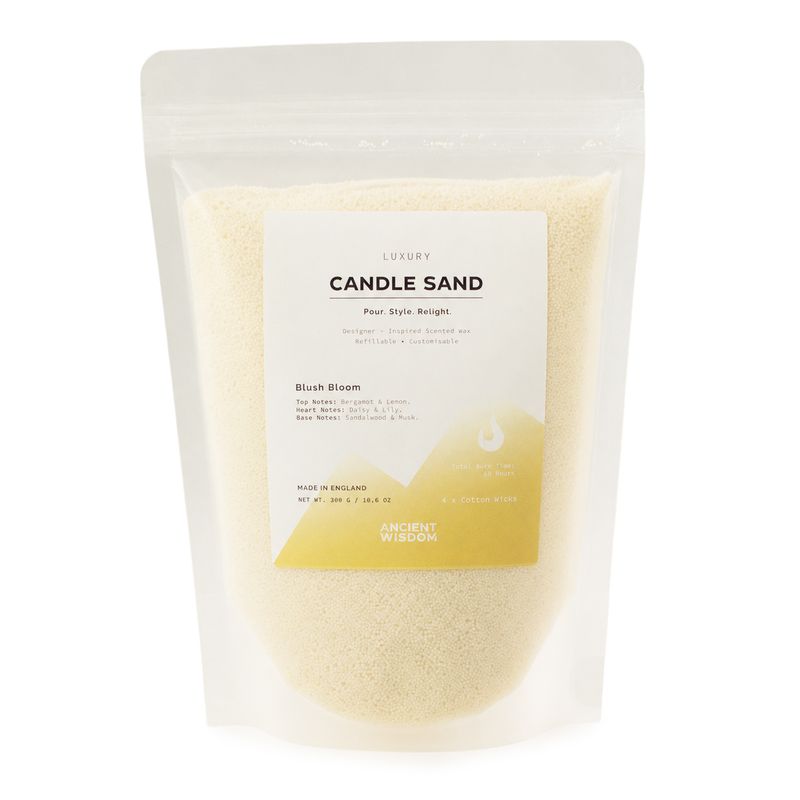 Bougie parfumée Sable - Miel chaud - Blush Bloom - 300 g