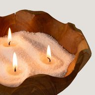 Bougie parfumée Sable - Miel chaud - Blush Bloom - 300 g