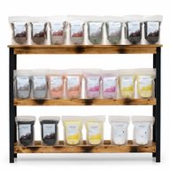 Bougie parfumée Sand - Kit de démarrage comprenant 44 paquets et socle