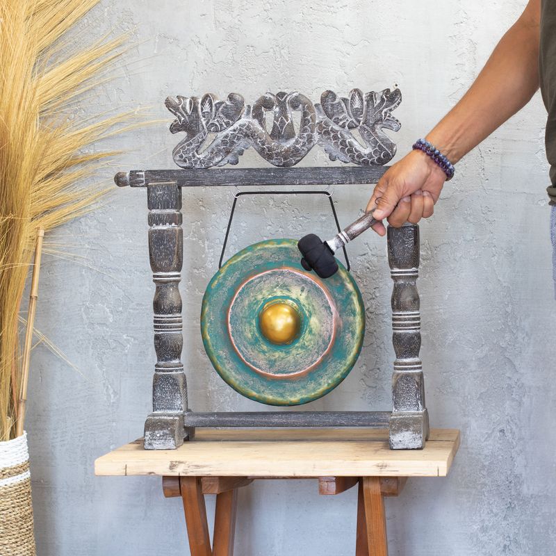 Petit gong sur pied - 25 cm - Greenwash