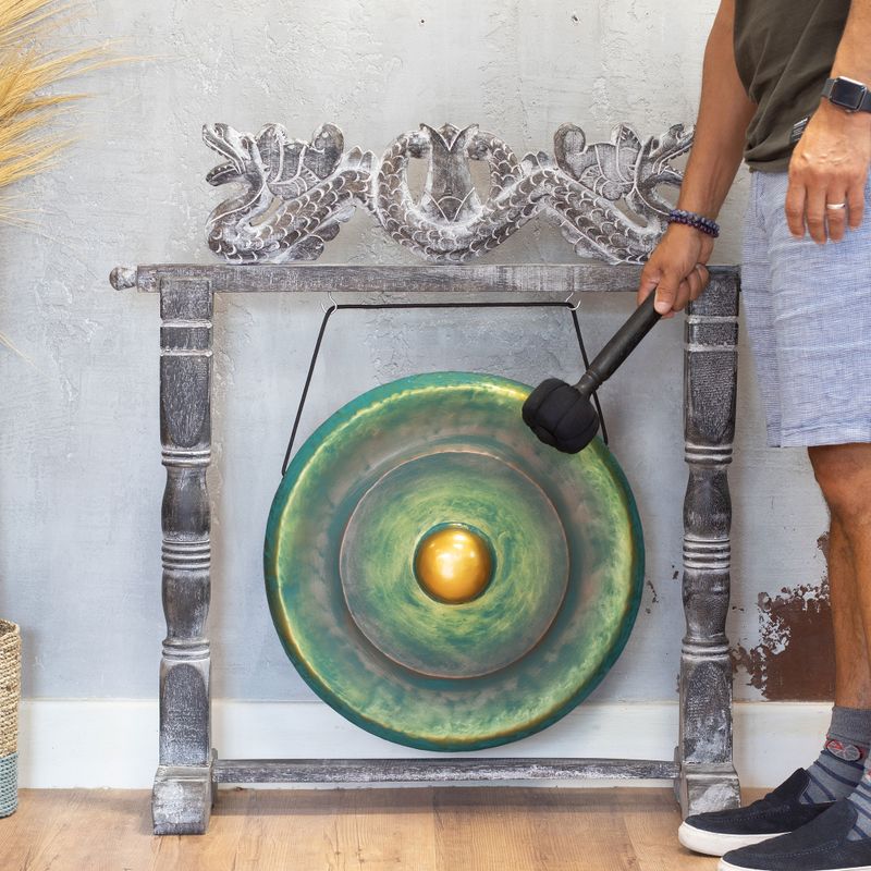 Gong moyen sur socle - 50 cm - Greenwash